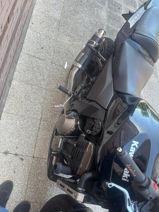 Kawasaki Z750 Naked Negra