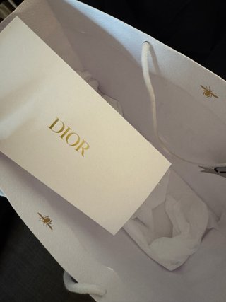 Borsa Dior Lady in pelle bianca