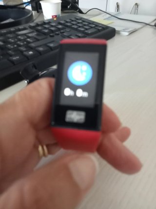 Smartwatch Calipso nero/Rosso