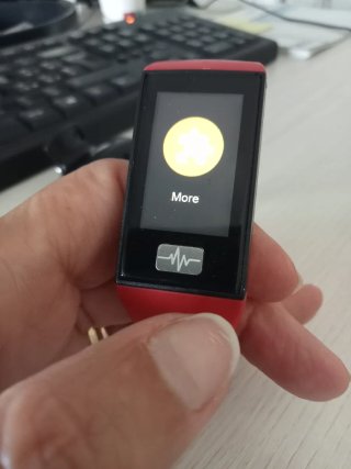 Smartwatch Calipso nero/Rosso