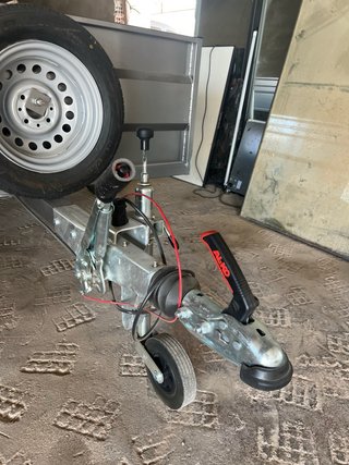Remolque doble eje 750 kg GRANDES DIMENSIONES