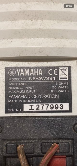 Altavoces Yamaha Blancos Exterior/Casa ( 6 uds)