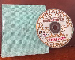 DVD Romeo y Julieta Edición Musical