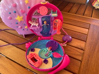 3 Polly Pocket: Arcobaleno, Conchiglia, Fenicotter