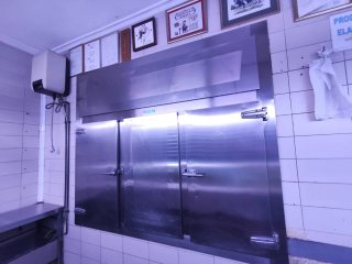 Evaporador cámara frigorífica, puertas camara