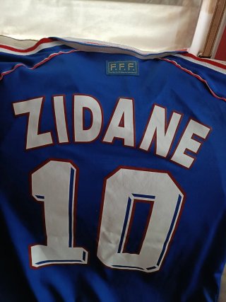 Camiseta Adidas Futbol Azul y Blanca