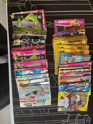 Lote cromos fútbol variado 1