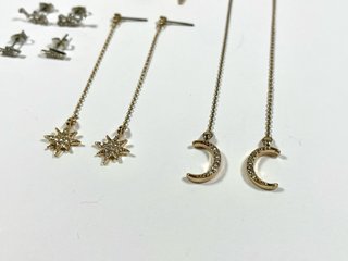 Pack bisutería estrellas y luna