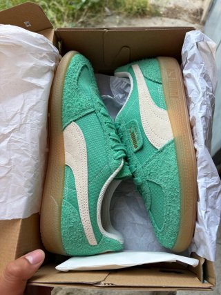Puma Palermo Verde e Bianco