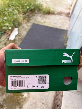 Puma Palermo Verde e Bianco