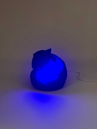 Pearl Cat Lamp – Lámpara Perla Gato