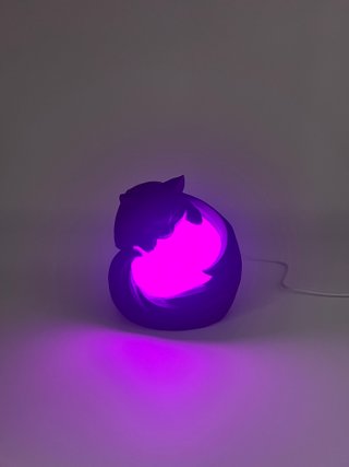 Pearl Cat Lamp – Lámpara Perla Gato