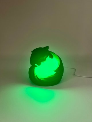 Pearl Cat Lamp – Lámpara Perla Gato