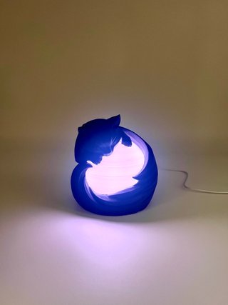 Pearl Cat Lamp – Lámpara Perla Gato