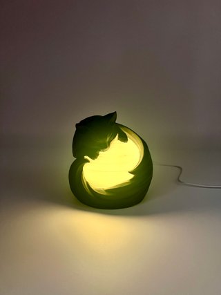 Pearl Cat Lamp – Lámpara Perla Gato