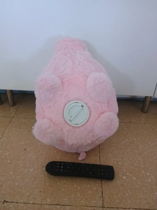 Hucha peluche cerdito rosa
