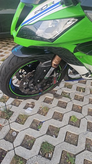 Kawasaki Ninja ZX-10R Verde/Blanca