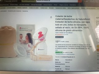 Sacaleches de silicona