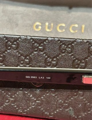Gafas Gucci Montura Negra