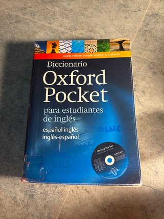 Diccionario Oxford Pocket para estudiantes de i...