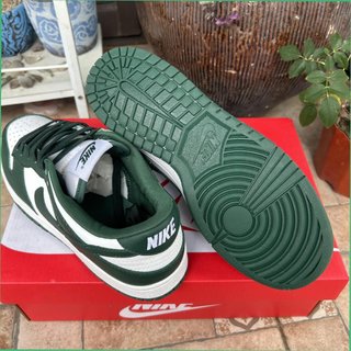 Nike Dunk Low Talla 39 Verde/Blanco