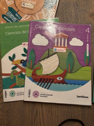 Libros de texto de 4º de Primaria