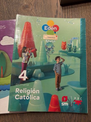 Libros de texto de 4º de Primaria