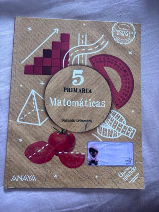 Libros de Matematicas Anaya Operacion Mundo 5Prim