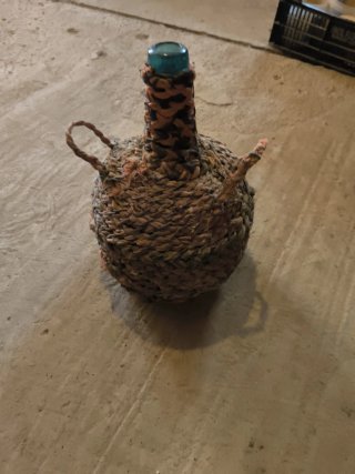 Garrafón antiguo con asas