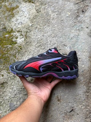 Scarpe Puma Inhale Nere Rosse