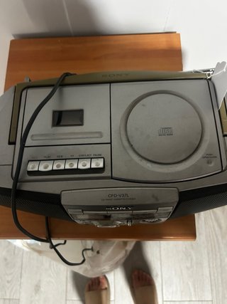 Reproductor CD/Radio/Cassette Sony Portátil