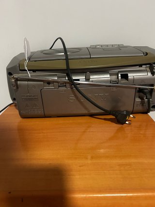 Reproductor CD/Radio/Cassette Sony Portátil