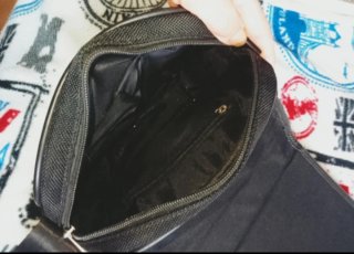Borsa tracolla uomo Enrico Coveri nera