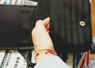 Borsa tracolla uomo Enrico Coveri nera