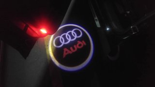 Pareja Luces LED Puerta Audi