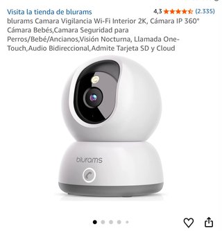 Blurams Cámara Vigilancia Wi-Fi Interior 2K