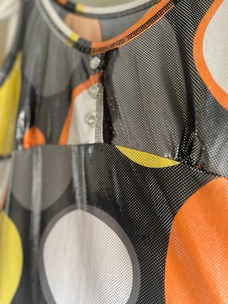 Top Y2K Geométrico Retro Talla M