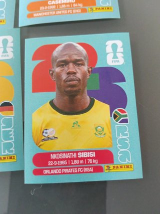 Cartas Mundial 2026 Panini. Cómo nuevo