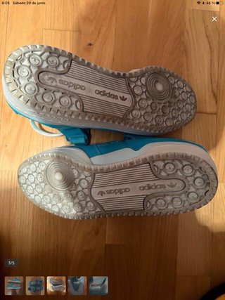 Adidas Forum 82 Retro Azul/Turquesa