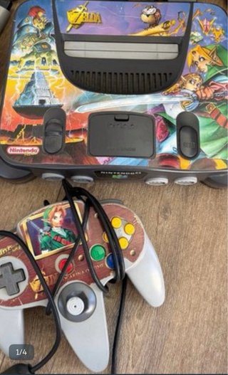 Consola  Nintendo 64 Zelda Ocarina of Time
