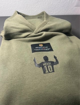 Sudadera FC Barcelona Verde Oliva