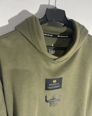 Sudadera FC Barcelona Verde Oliva
