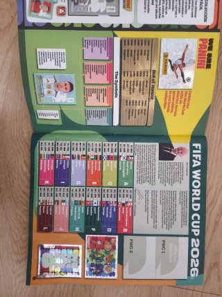Álbum Mundial 2026 con 640 cromos