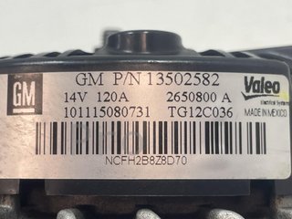 ALTERNADOR OPEL INSIGNIA BERLINA 13502582 2011 - 2013