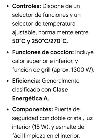 Horno Lynx Blanco
