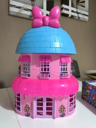 Casa Minnie Mouse y muñecos Disney