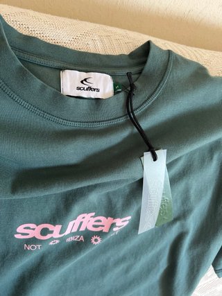 Camiseta Scuffers verde Not Ibiza Yet