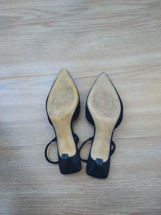 Sandalias destalonadas H&M negras