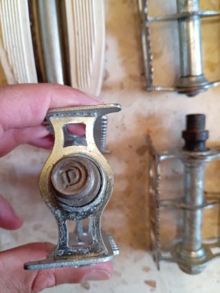 Lote 6 pedales bicicleta vintage