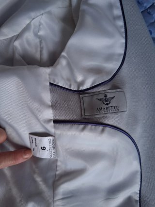 Traje de comunión niño Amaretto gris
